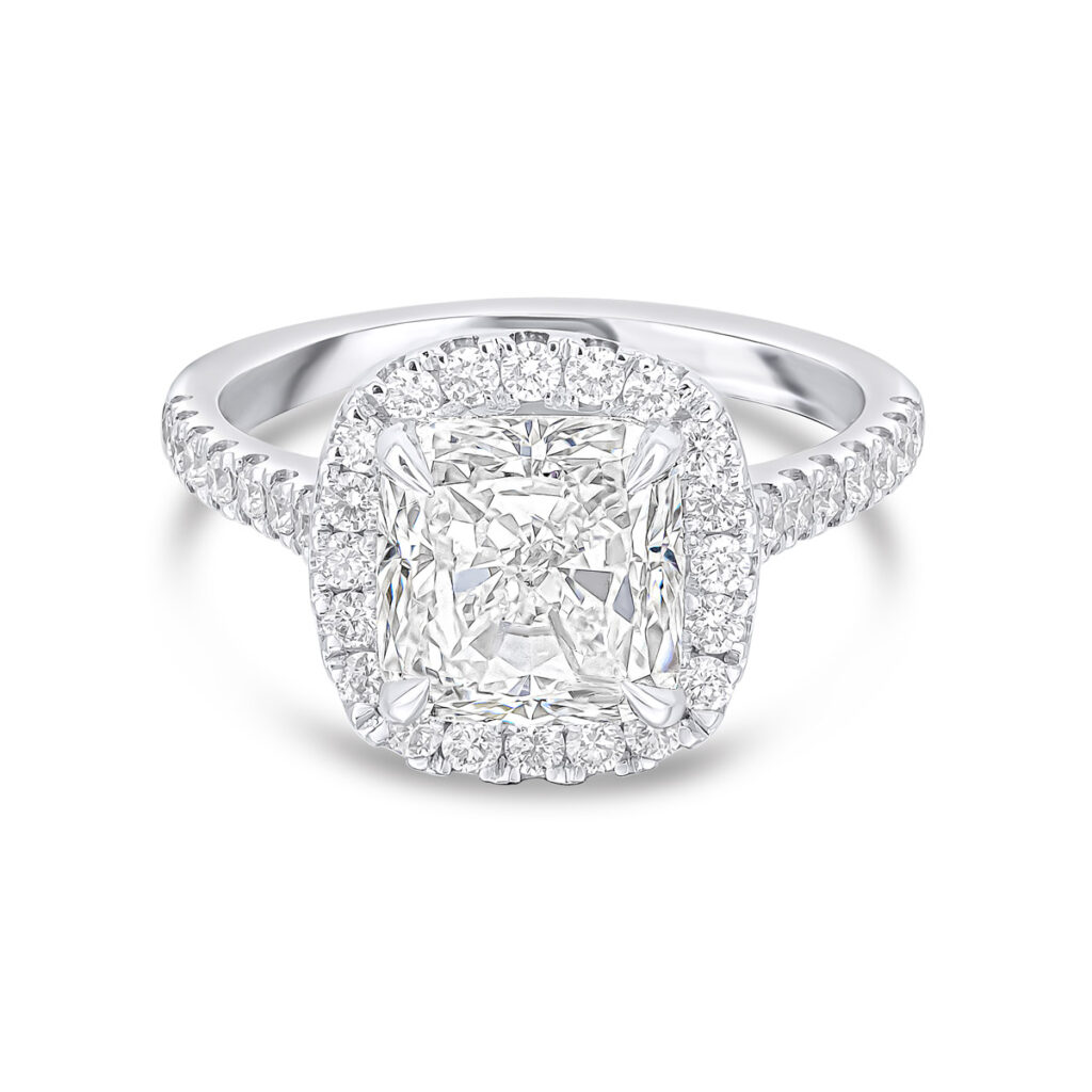 Vintage Inspired Oval Diamond Engagement Ring | Berlinger Jewelry