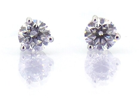 0.8ct G/H SI Diamond Stud