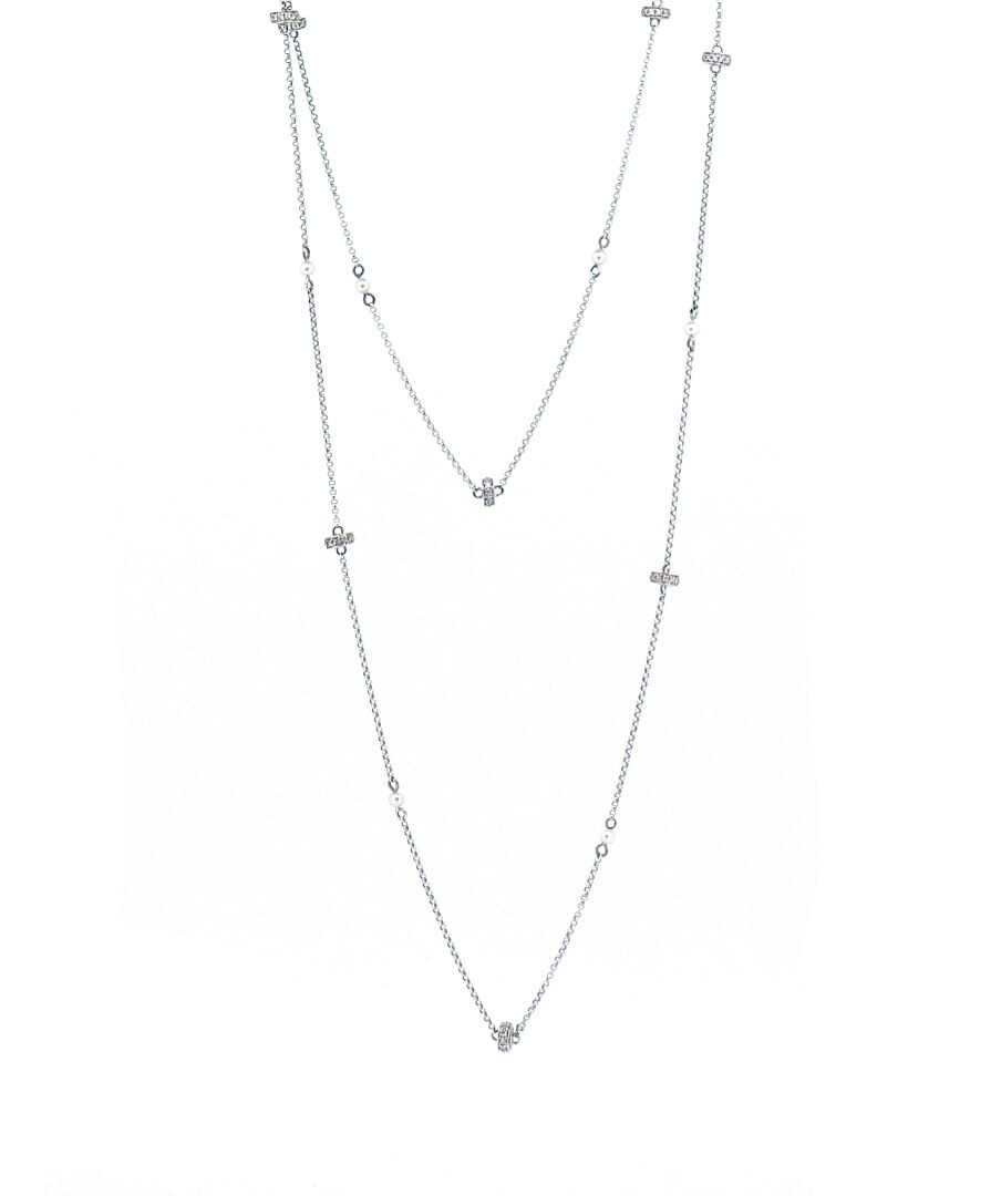 0.6ct Diamond by the rope 18kt white gold