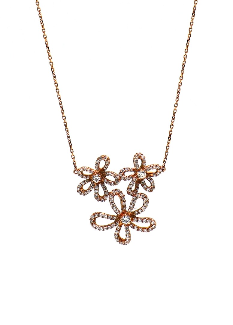 1.5ct Diamond 16 inch Platinum Snake Chain