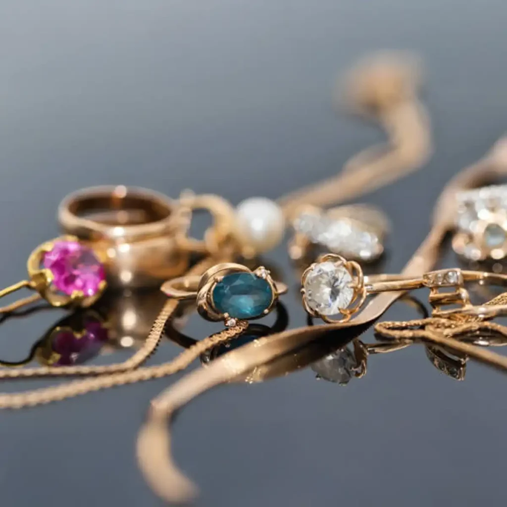 platinum and gold, two tone rings