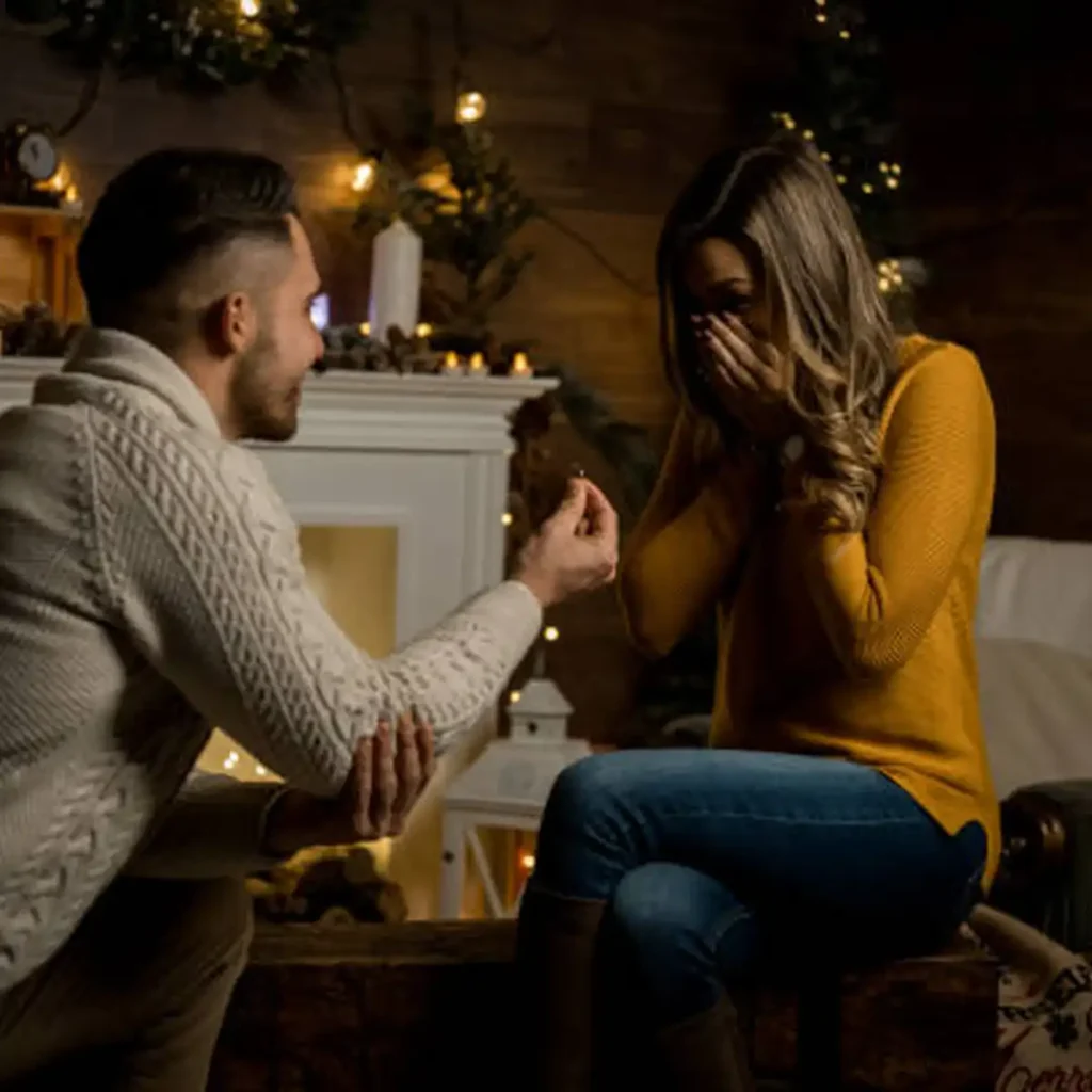 engagement ring, Christmas proposal, London locations