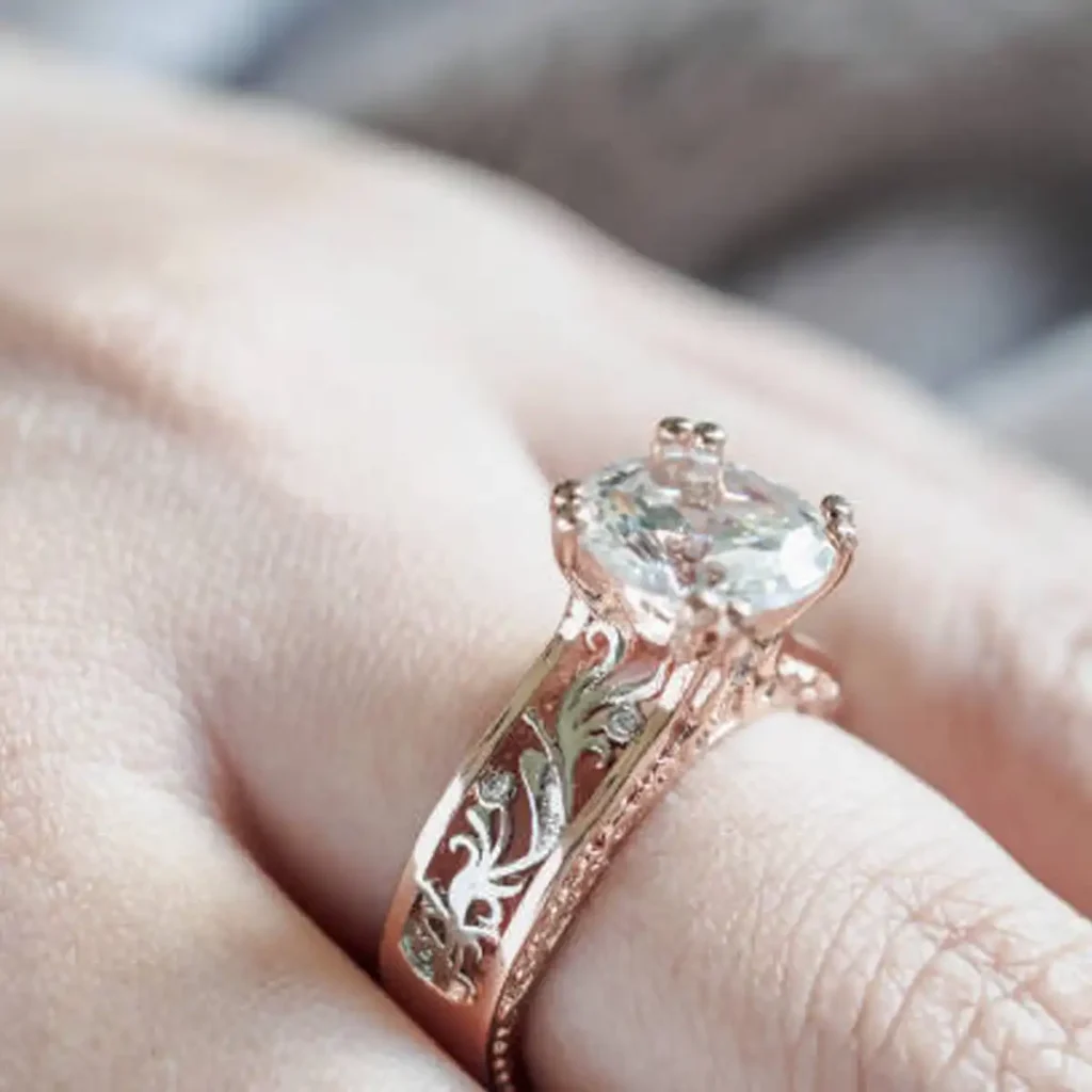 Hatton Garden, vintage engagement ring, bespoke engagement ring