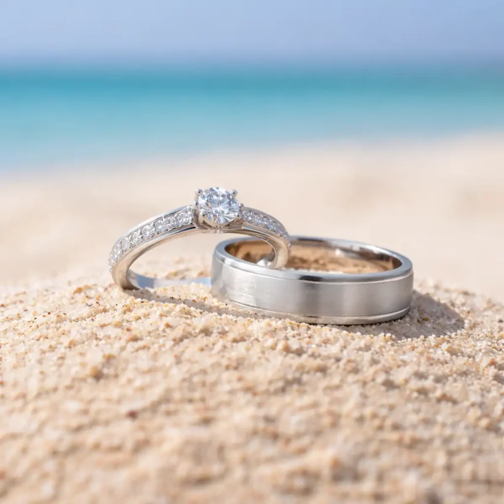 wedding band, matching wedding band, engagement ring