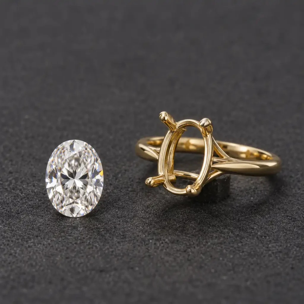 Oval Engagement Rings